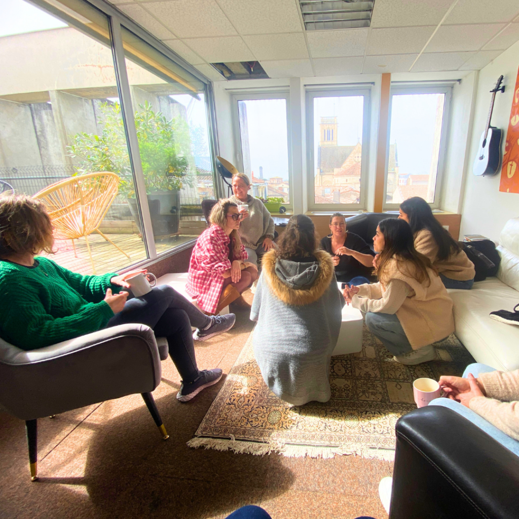 Des événement dans l'espace détente de notre coworking à Agen