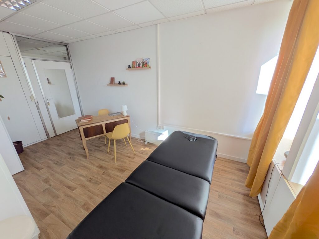 Notre cabinet dédié aux praticiens du bien-être, au coworking La Fontaine à Agen.