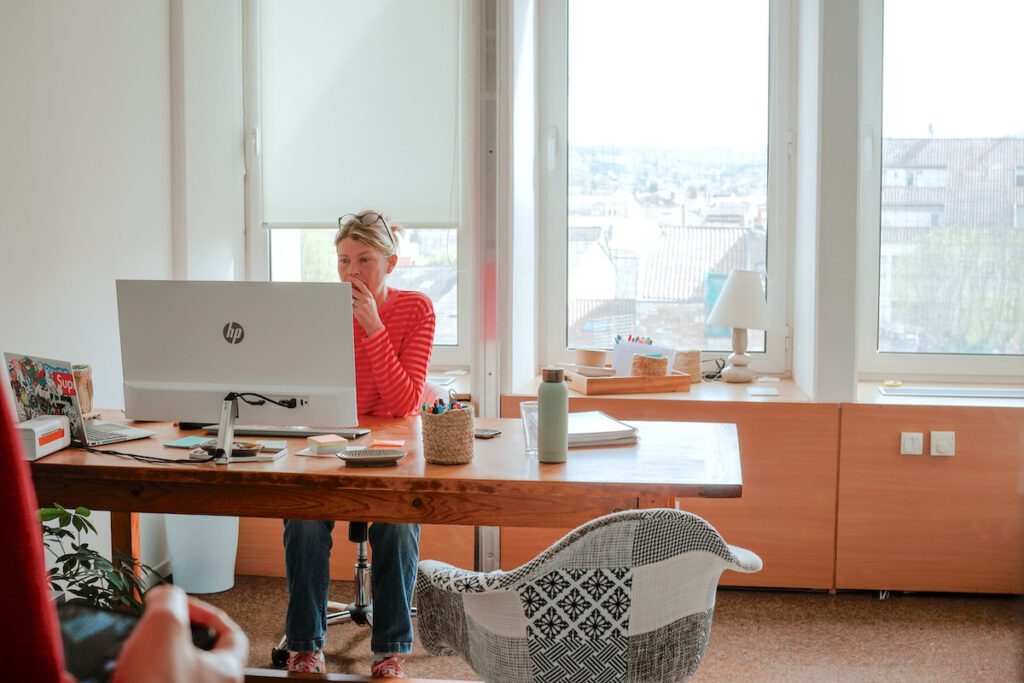 Bureau privé au coworking La Fontaine