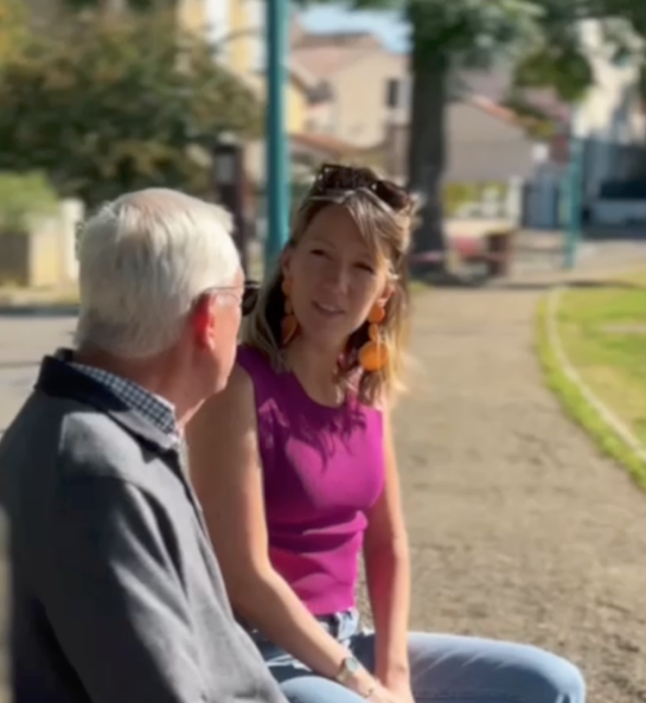Mélodie avec un client