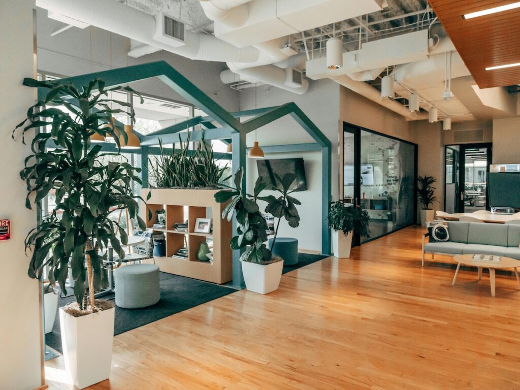 Un espace de coworking
