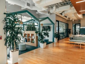 Un espace de coworking