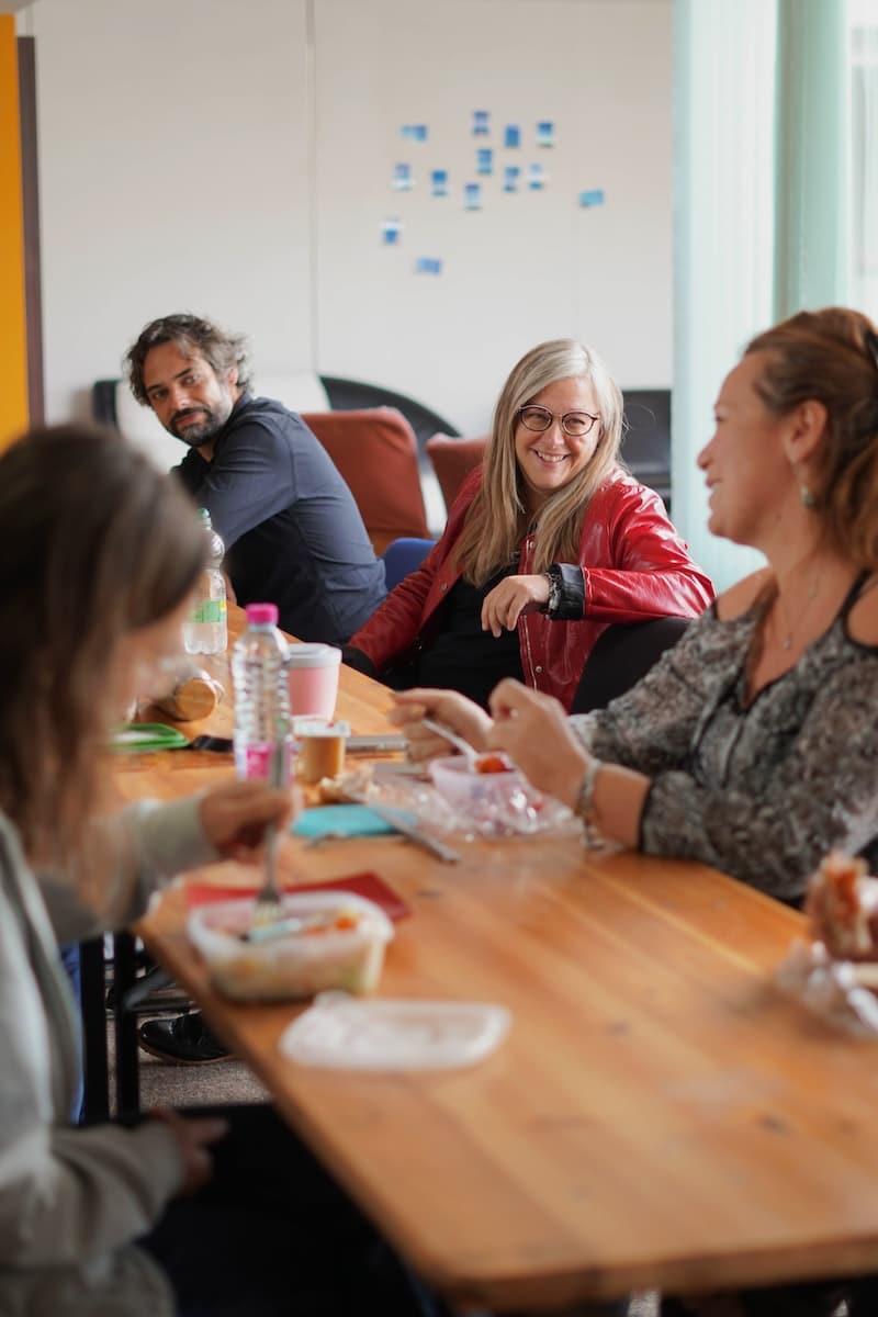 Pause déjeuner au coworking